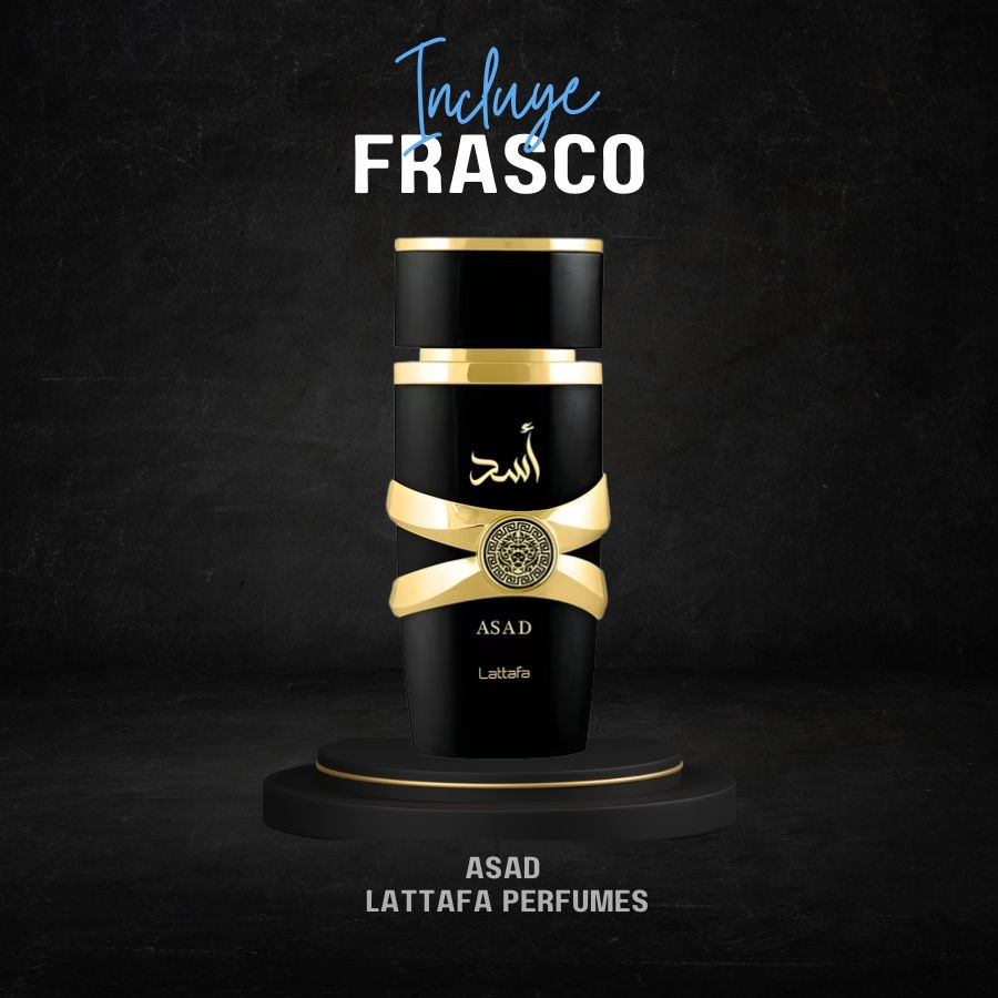 Asad Lattafa Perfumes *Incluye Frasco Inspirado*