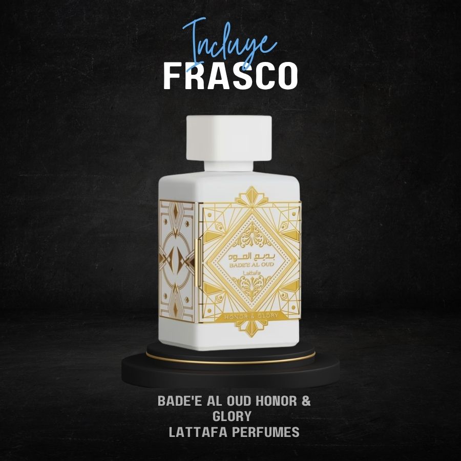 Bade'e Al Oud Honor & Glory Lattafa Perfumes *Incluye Frasco Inspirado*