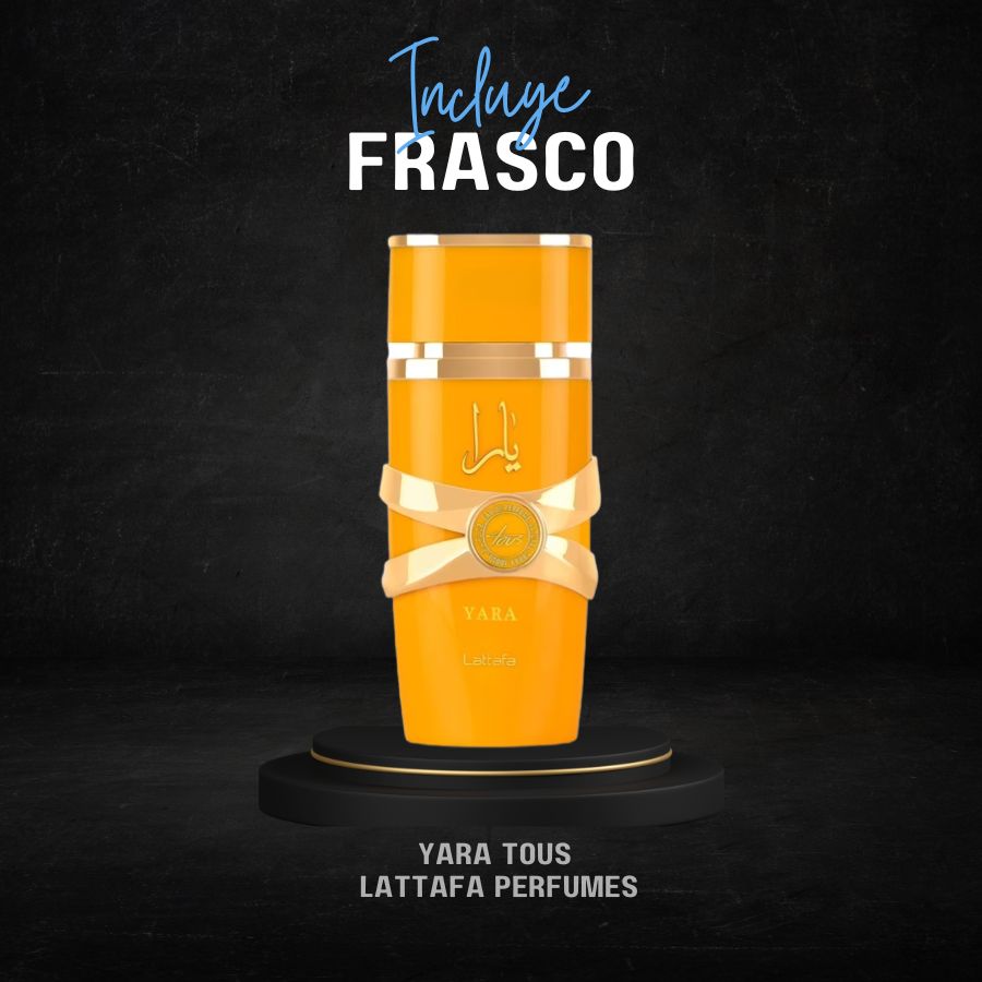 Yara Tous Lattafa Perfumes *Incluye Frasco Inspirado*
