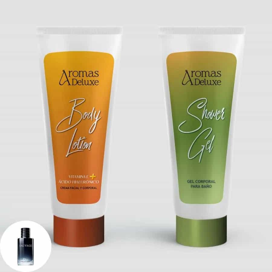 Body Lotion & Shower Gel - Inspirado en Sauvage Dior