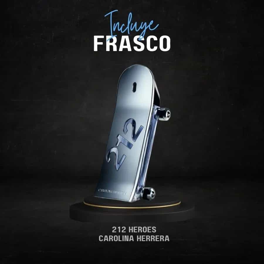 212 Heroes Carolina Herrera *Incluye Frasco Inspirado*