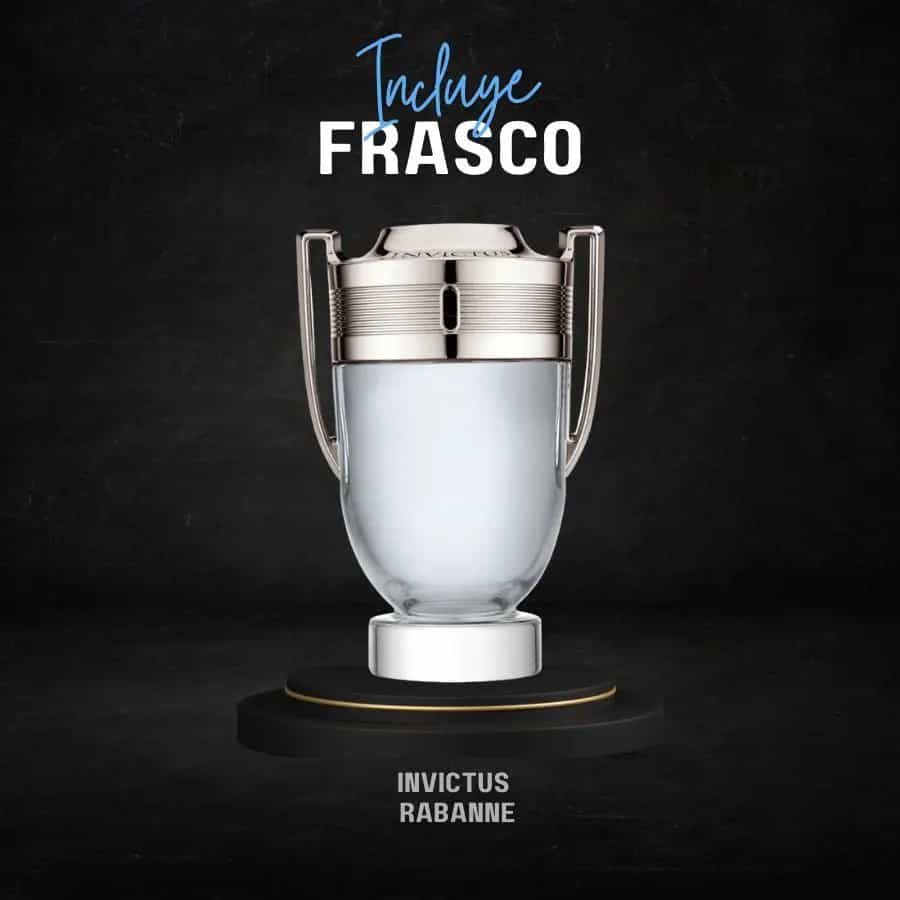 Inspirado Invictus Rabanne *Incluye Frasco Inspirado*