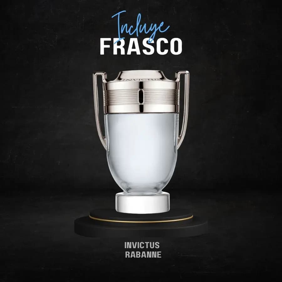 Inspirado Invictus Rabanne *Incluye Frasco Inspirado*