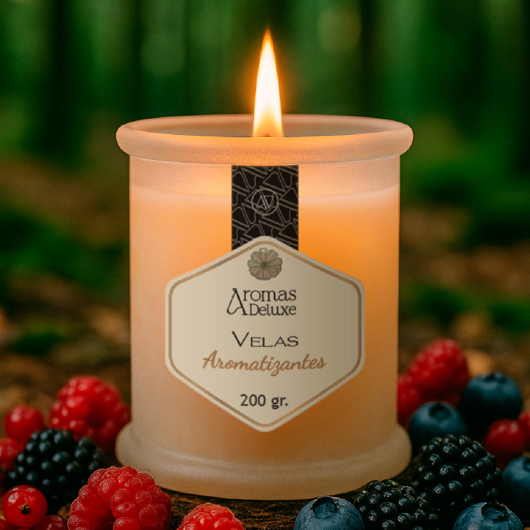 Vela Aromática - Paraíso de Frutos Rojos